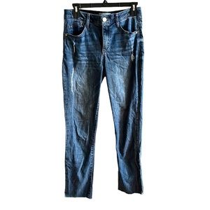 👖Frayed jeans; Wit & Wisdom